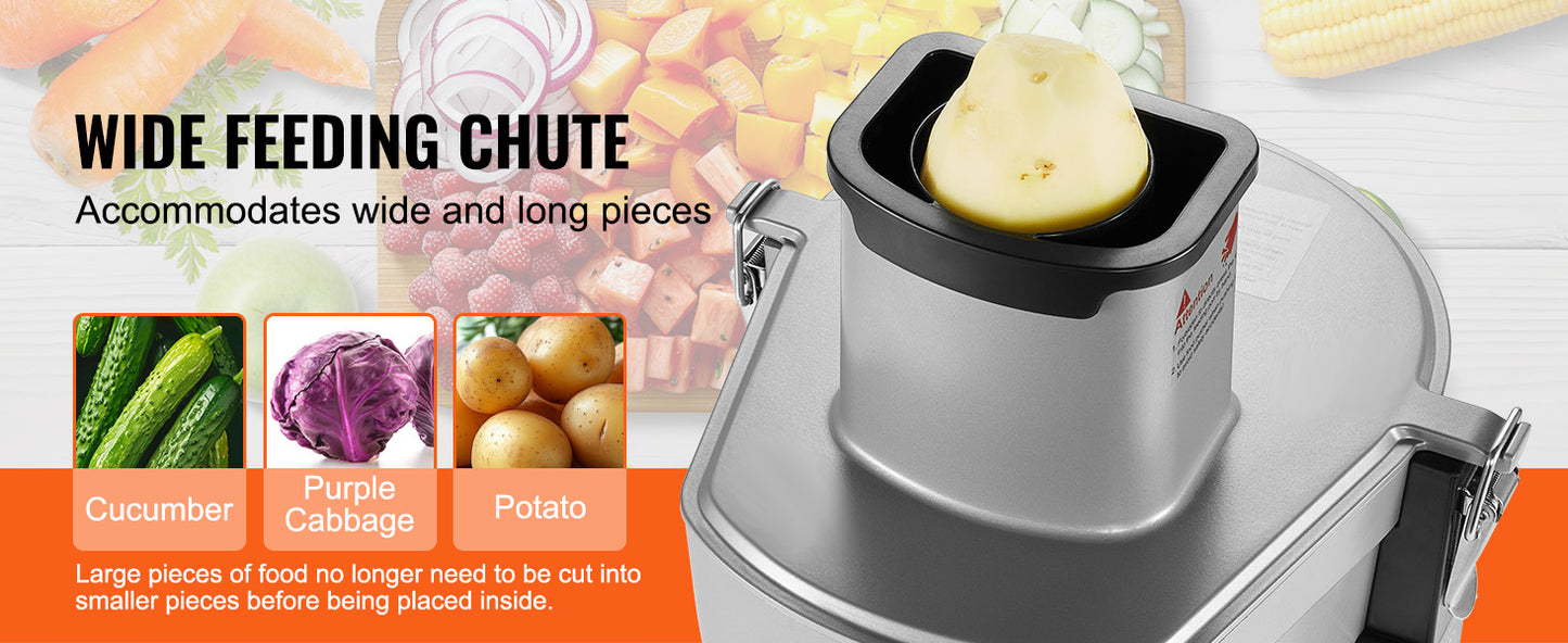 SucceBuy 4 In 1 Electric Vegetable Slicer And Chopper