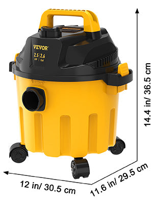 SucceBuy Wet Dry Shop Vacuum 3 In 1 Portable Blower And Attachments Storage